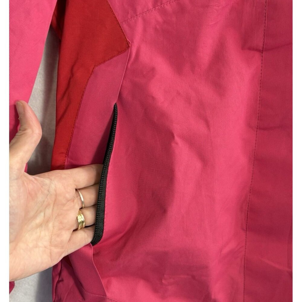 THE NORTH FACE Girls Summit Series Rain Jacket Dry Vent Sz XL Pink c-90 - Picture 6 of 16